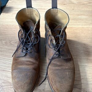 Men's Brown Leather Boots - Taft - Used